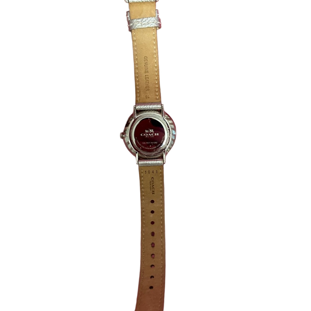 Coach Metallic Silver Women's Watch - Picture 2 of 3